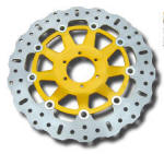 EBC Slotted Contour Disc - front