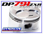Dynoman DP791/zxr Pistons for Kawasaki ZX-7r